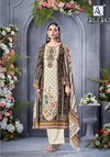 Black Biba Edition 5 By Alok Suit Viscose Maslin Dress Material Wholesalers In Surat